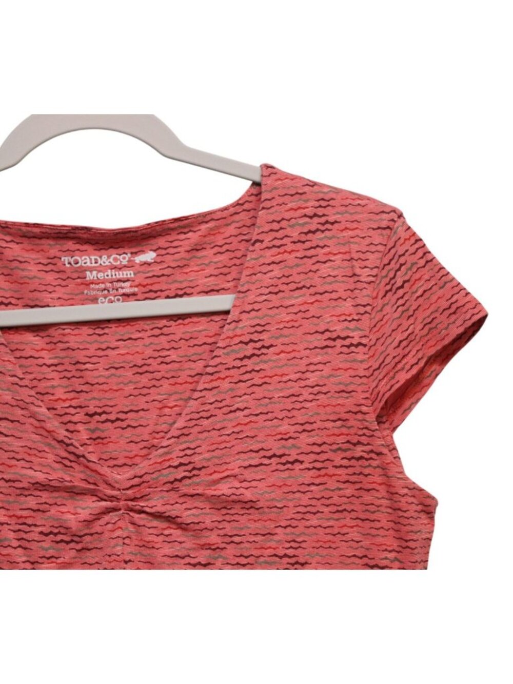 Toad & Co Rosemarie Dress Size Medium Organic Cotton Eco Camping Outdoor Hiking - Picture 6 of 13